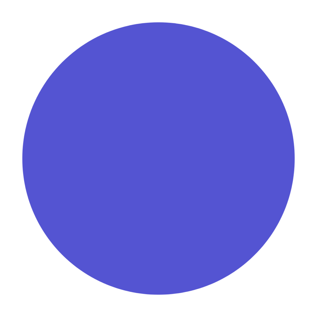 Light blue circle
