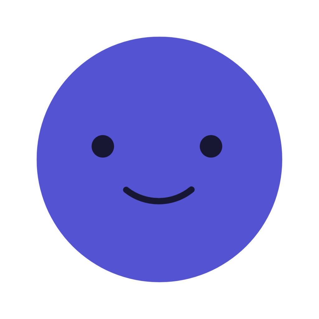 Smiley face for running belt positive rating