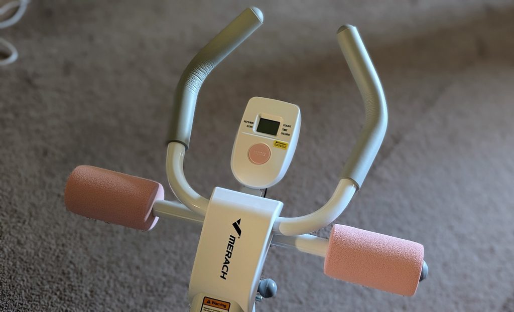 MERACH ab trainer monitor and handles