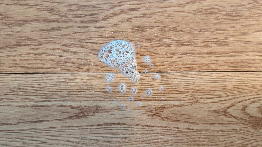 Foamy plant-based disinfectant spray from Seventh Generation multi-surface cleaner
