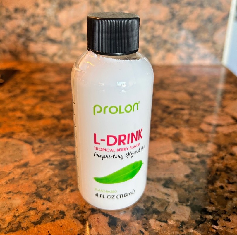 Signature glycerol L-Drink bottle from Prolon FMD kit