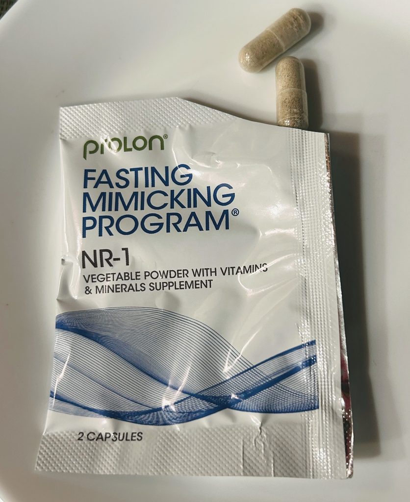Prolon Fasting Mimicking Program NR-1 packet with vegetable powder supplement