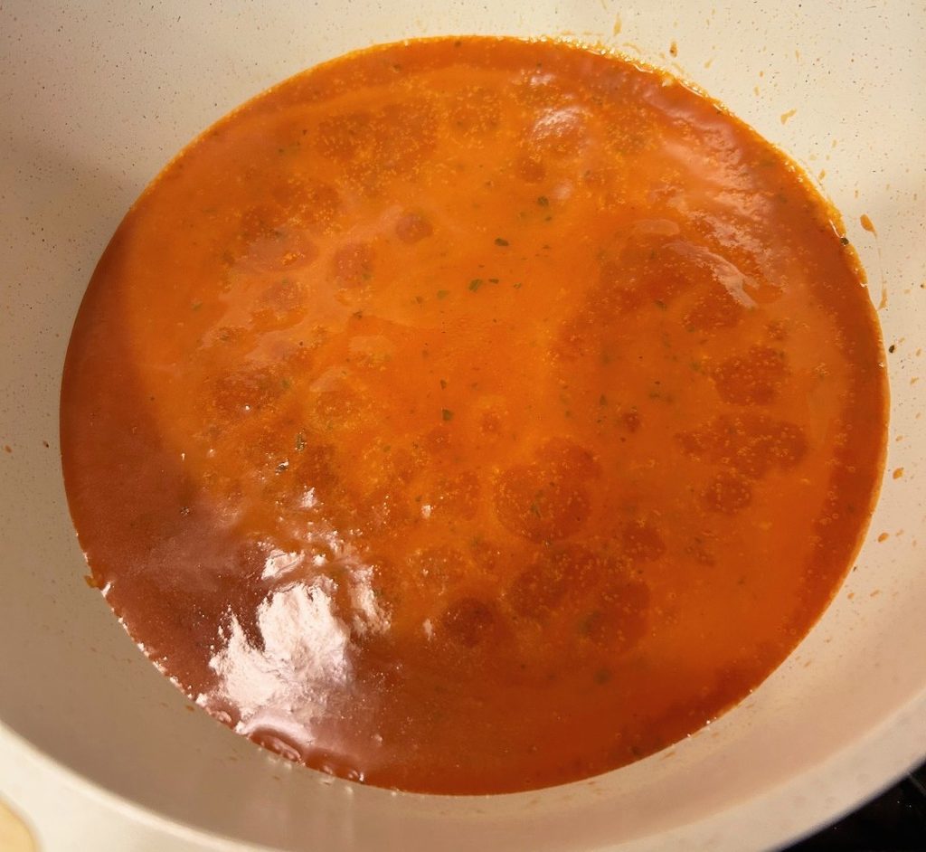 Tomato soup made from Prolon FMD 5-day next-gen kit