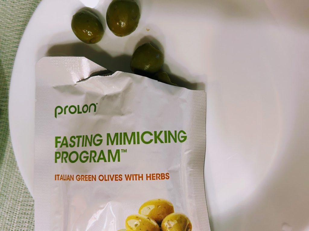 Prolon FMD kit italian green olives with herbs in packet